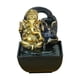 thumbnail image 2 of Estatuas De Ganesha Fuente De Agua De Mesa Coleccionables Resina Rocalla Cascada Estilo A 14x13,5x18cm, 2 of 3