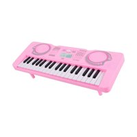 Magideal - Piano De Eléctrico Portátil De 37 Teclas, Juguete Educativo Para Edades Tempranas, Órgano Electrónico De Instrumento Musical Para Espectáculos , Rosado