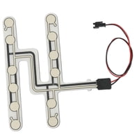 Ioensy - Piezas De Repuesto Para Recordatorio De Advertencia Del Cinturón Del Sensor De Presión Del Asiento De Automóvil