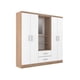 thumbnail image 1 of Clóset Evora 4P 2C Blanco - Roble, 1 of 6