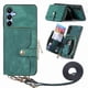 thumbnail image 1 of Funda Tipo Cartera con Correa Cruzada para Samsung Galaxy A16 Protección Contra Golpes Verde, 1 of 5