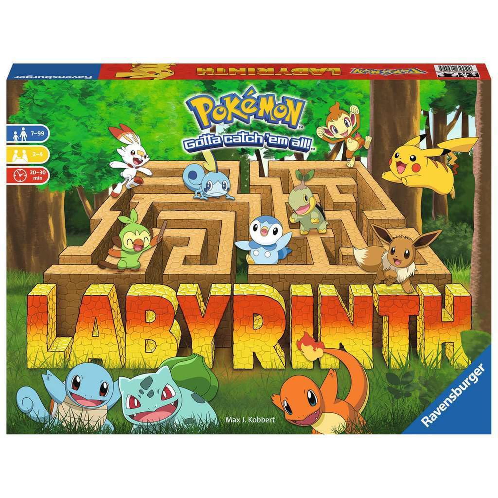 Juego De Mesa Ravensburger Pokémon Labyrinth Age 7+ | 2-4 Jugadores
