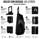 thumbnail image 4 of Bolso Con Ruedas Mediana 40l, 4 of 8