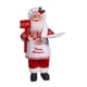 thumbnail image 5 of Adorno De Muñeco Navideño Figura De Papá Noel Para Exhibición De Ventana Navideña Chef Casero, 5 of 5