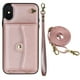 thumbnail image 1 of Crossbody PU Leather Wallet Case For IPhone 14 13 12 Mini 11 Pro X XS Max XR 8 7 SE 2020 2022 Card Slots Magnetic Lanyard Phone Cover, 1 of 5