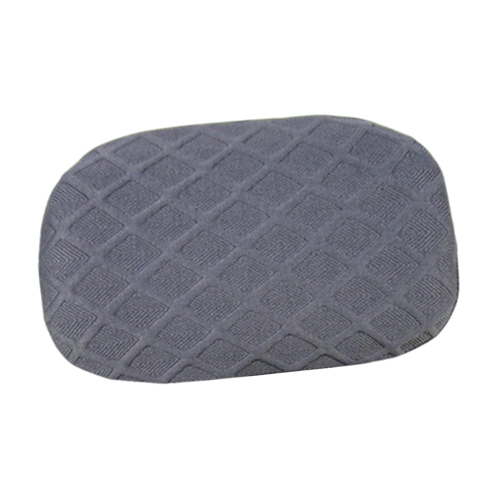 Bothyi - Poliéster Silla De Oficina Fundas De Almohada Para La Cabeza Estiramiento Ajustado Extraíble Gris