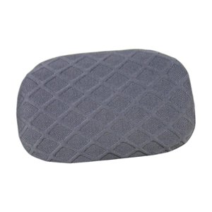 Bothyi - Poliéster Silla De Oficina Fundas De Almohada Para La Cabeza Estiramiento Ajustado Extraíble Gris
