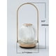 thumbnail image 2 of Lampara Cristal Recargable Sala Dormitorio Moderna Deco Lau, 2 of 3