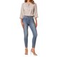 thumbnail image 2 of INSPIRE CHIC Blusa Boho Inspirada para Mujer con Estampado Floral, Cuello con Lazo, Manga 3/4, Tops Casuales M Beige Rojo, 2 of 6