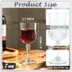 thumbnail image 2 of Copas de vino de plástico LEYIQU, estilo vintage, 200 ml (paquete de 24), 2 of 6