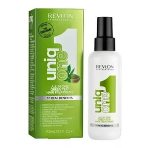 Revlon - Tratamiento Capilar One Uniq Té Verde 10 Beneficios En Uno 150 Ml