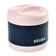 thumbnail image 1 of Termo isotérmico de 500 ml, acero inoxidable, color rosa con azul, 1 of 3