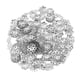 thumbnail image 3 of 300pieces Hierro Flower Beads Caps Beads Spacer Para La Fabricación De Joyas De 8mm Sillver, 3 of 5
