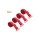 thumbnail image 2 of Tirantes de Sujetador para Mujer INSPIRE CHIC 2 Pares Ancho de 10/12/15/18/20mm Tirantes Elásticos Ajustables para Hombro Rojo-Puro-10mm, 2 of 5