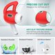 thumbnail image 3 of Ganchos de silicona TOLUOHU para AirPods Pro 2, 5 pares, 3 of 7