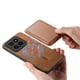 thumbnail image 4 of Funda de Cuero Magnética con Tarjetero para Xiaomi 14 Cubierta Delgada Marrón, 4 of 5