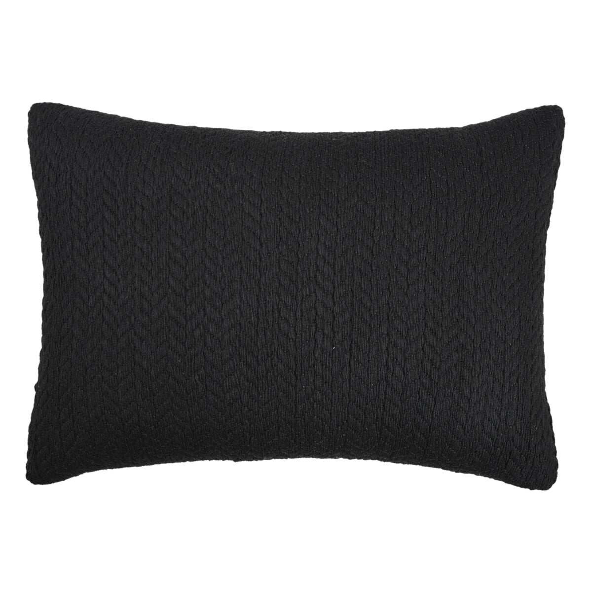 Cojín Better Homes Gardens Raffia Negro 46x33 Cm Poliéster