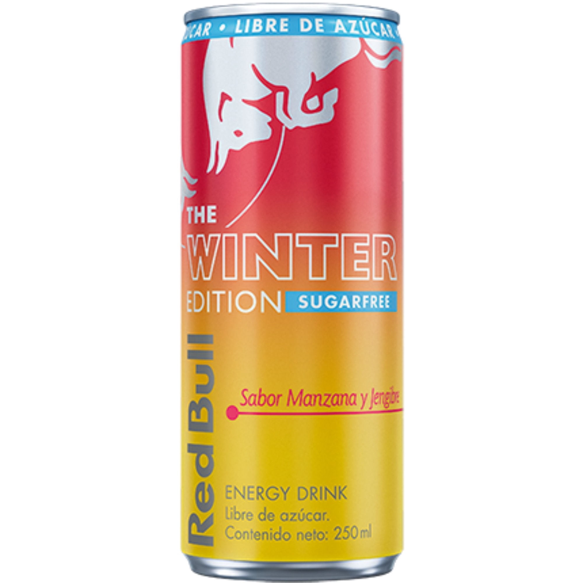 Bebida Energética Sabor Manzana Y Jengibre Sin Azúcar 250 ml Red bull