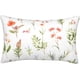 thumbnail image 1 of Funda cojín lumbar pintura flores primavera 35x50 cm rectangular cremallera oculta, 1 of 7
