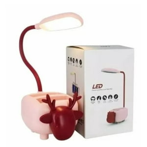 Tomasstore - Lámpara Inalámbrica Escritorio Reno C Porta Lápices Celular