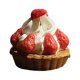 thumbnail image 3 of Dollhouse Cake Miniatura Dollhouse Accesorios Decoración Fresa, 3 of 5