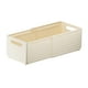 thumbnail image 5 of Organizador De Cajones Ajustable Extraíble Para Cocina, Suministros De Oficina, Sala De Estudio, Crema, 28x20x15cm, 5 of 5