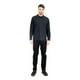 thumbnail image 5 of Polera Pique Quebec Manga Larga Negro Hombre, 5 of 7