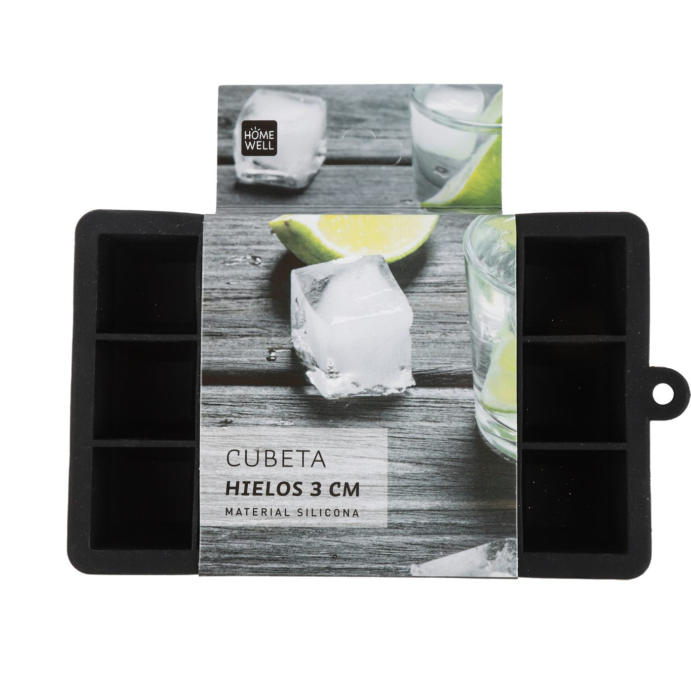 Homewell - Cubetera Hielo Silicon 18*11.5*3.5cm