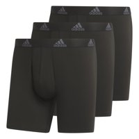 Calzoncillos Tipo Bóxer Adidas Performance De Algodón Elástico, Paquete De 3