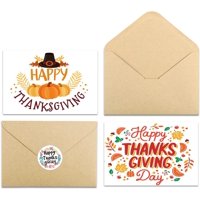 Tarjetas De Felicitación Lucysalisa Happy Thanksgiving, 20 Unidades, 10 X 15 Cm