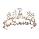 thumbnail image 3 of Tiara Y Corona Elegantes Diademas De Disfraces Enjoyadas Para Fiesta De Cumplea?os Estilo De Graduación G, 3 of 5