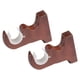 thumbnail image 2 of 2 Piezas Soportes Para Barra De Cortina Soporte Para Barra De Armario Estante De Pared Para Baño De Hotel Color B, 2 of 3