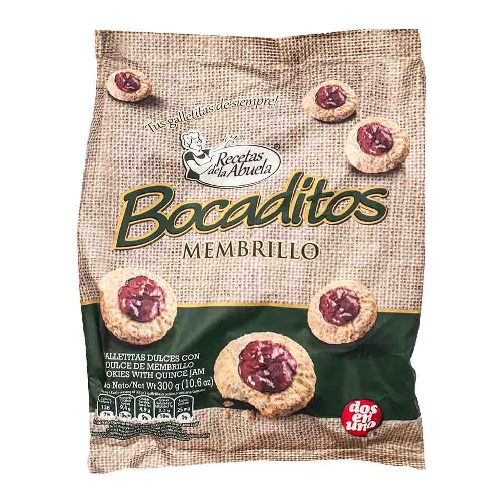 Galletas Holanda Bocado Membrillo Bolsa 300 g Arcor