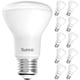 thumbnail image 1 of Bombilla LED Sunco BR20 de 7 W (equivalente a 50 W), 550 lm, 2700 K, E26, paquete de 10, 1 of 7