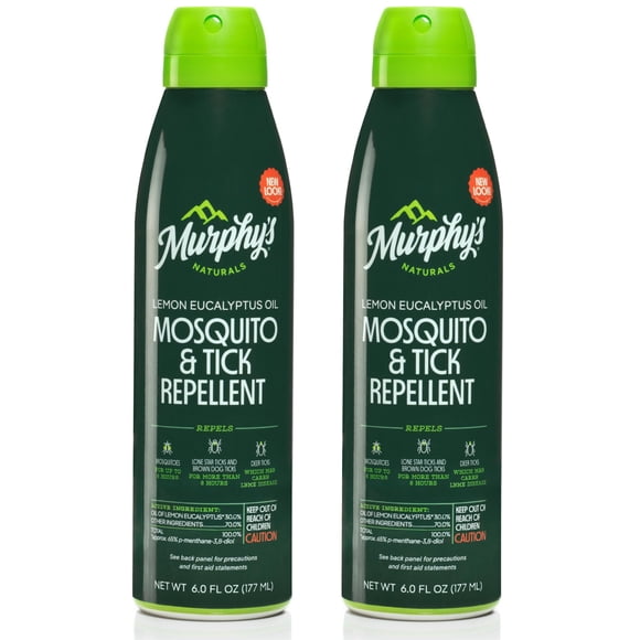 Repelente de insectos Murphy's Naturals, aceite de limón y eucalipto