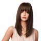 thumbnail image 1 of Peluca De Aspecto Natural Rizada Recta Para Fiesta Resistente Al Calor De Moda 12 Pulgadas D, 1 of 5