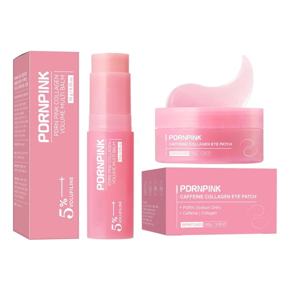 Multi Bálsamo PDRNPINK 10 g Volumen de Colágeno K‑Beauty Pack de 2
