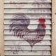 thumbnail image 5 of Persiana de ventana con forma de gallo casi natural para decoración de pared, 5 of 5