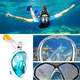 thumbnail image 4 of Máscara Full Face Antiniebla Buceo Snorkel Con Soporte Gopro, 4 of 9