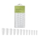 thumbnail image 3 of 240 Uds Puntas De Uñas Manicura Artificial Elegante Portátil Para Práctica En El Hogar Regalo Forma De T Transparente, 3 of 5