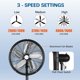 thumbnail image 4 of Ventilador Nebulizador de Pedestal para Exterior BILT HARD 18" Oscilante, 4 of 7