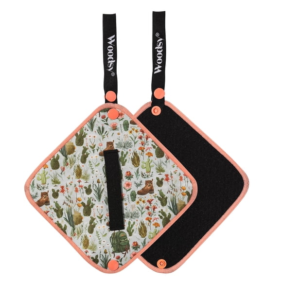 Trapo para orinar Pee Cloth Woodsy Outfitters, reutilizable, con infusión plateada