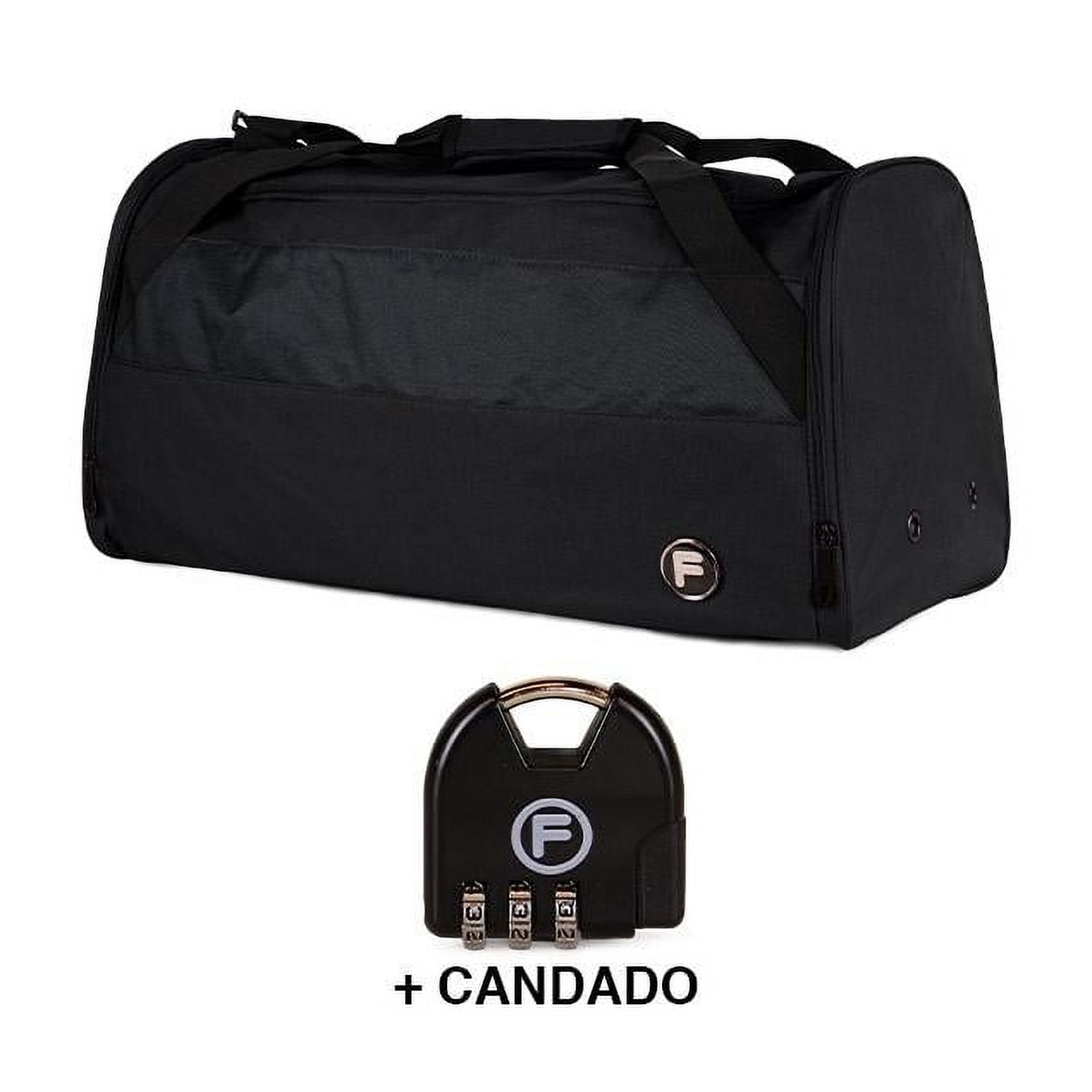 F - Bolso M Eder Negro + Candado