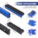 thumbnail image 2 of Fundas magnéticas para mordazas Vise Jaw Pads WORKPRO de 6 cm y 14 cm, 2 of 7