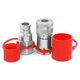 thumbnail image 1 of Juego de Acopladores de Desconexión Rápida de Alto Flujo SAE 3/4" Summit Hydraulics, 1 of 5