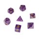 thumbnail image 1 of Dados Poliédricos 7X De 16 Mm Para Mazmorras Y Dragones DND MTG Juegos De Mesa Púrpura, 1 of 3