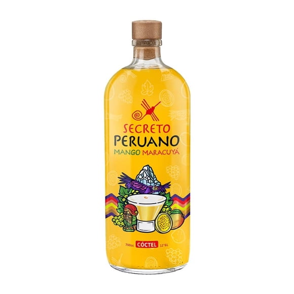 Cóctel Mango Maracuyá 12° Botella, 700 ml