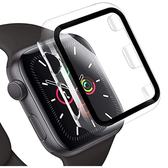 Protector Carcasa Glass para Apple Watch 45mm Transparente
