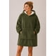 thumbnail image 2 of Poleron Felpa Capucha Manta Polar Invierno Unisex Talla Unic, 2 of 6