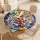 thumbnail image 4 of Saint Seiya-theme Fitted Round Tablecloths Elastic Edged Table Covers Waterproof Table Cloth for Kitchen Holiday Party Tables Decor 150cm, 4 of 6